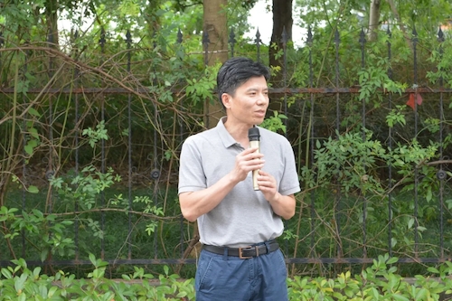 外国语学院领导看望2020级军训学生 外国语学院领导看望2020级军训学生