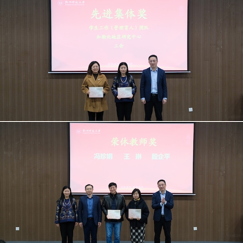 图8 综合考核集体奖、荣休奖